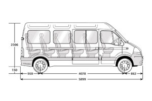 Renault Master - preprava osôb